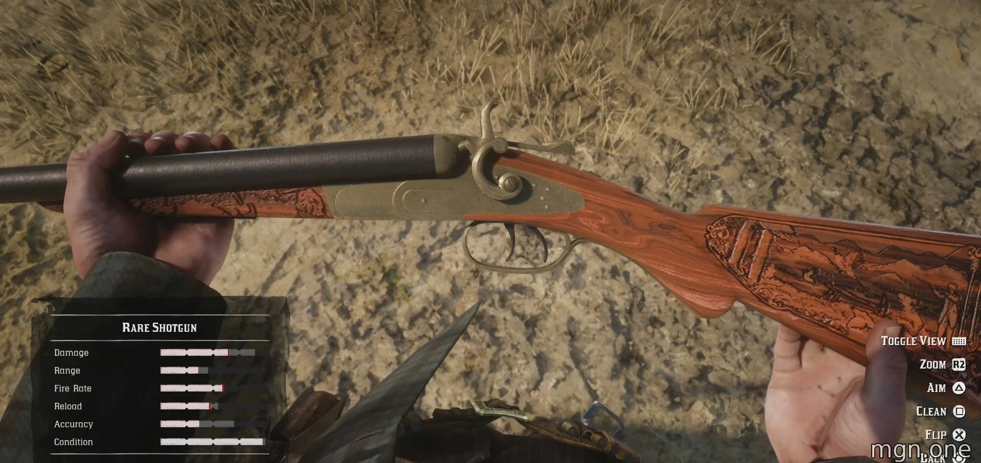 Rare Shotgun in Red Dead Redemption 2
