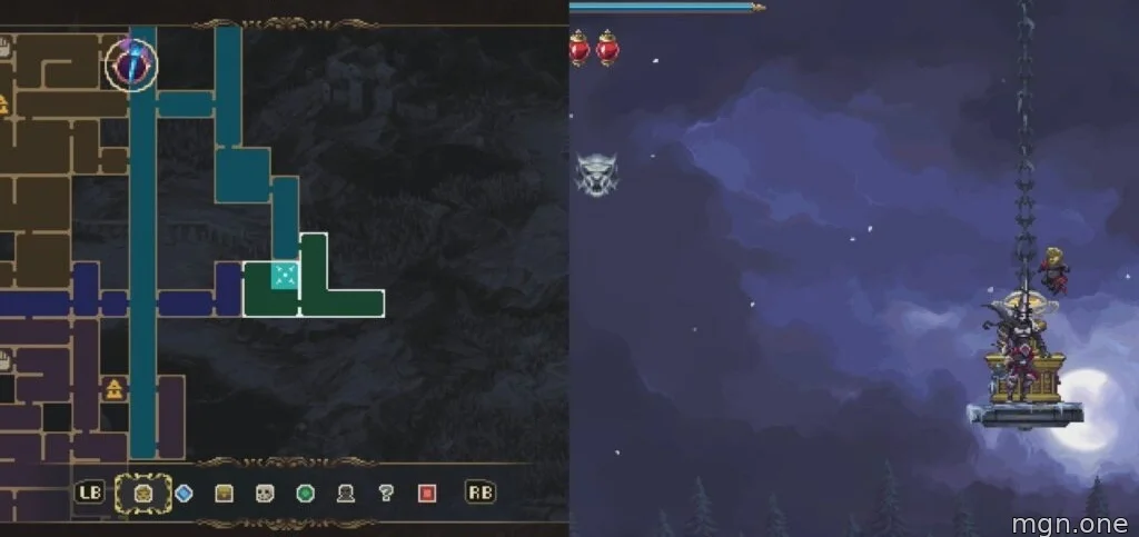 A Mark of The Embrujo located in Castle of the Mist.
