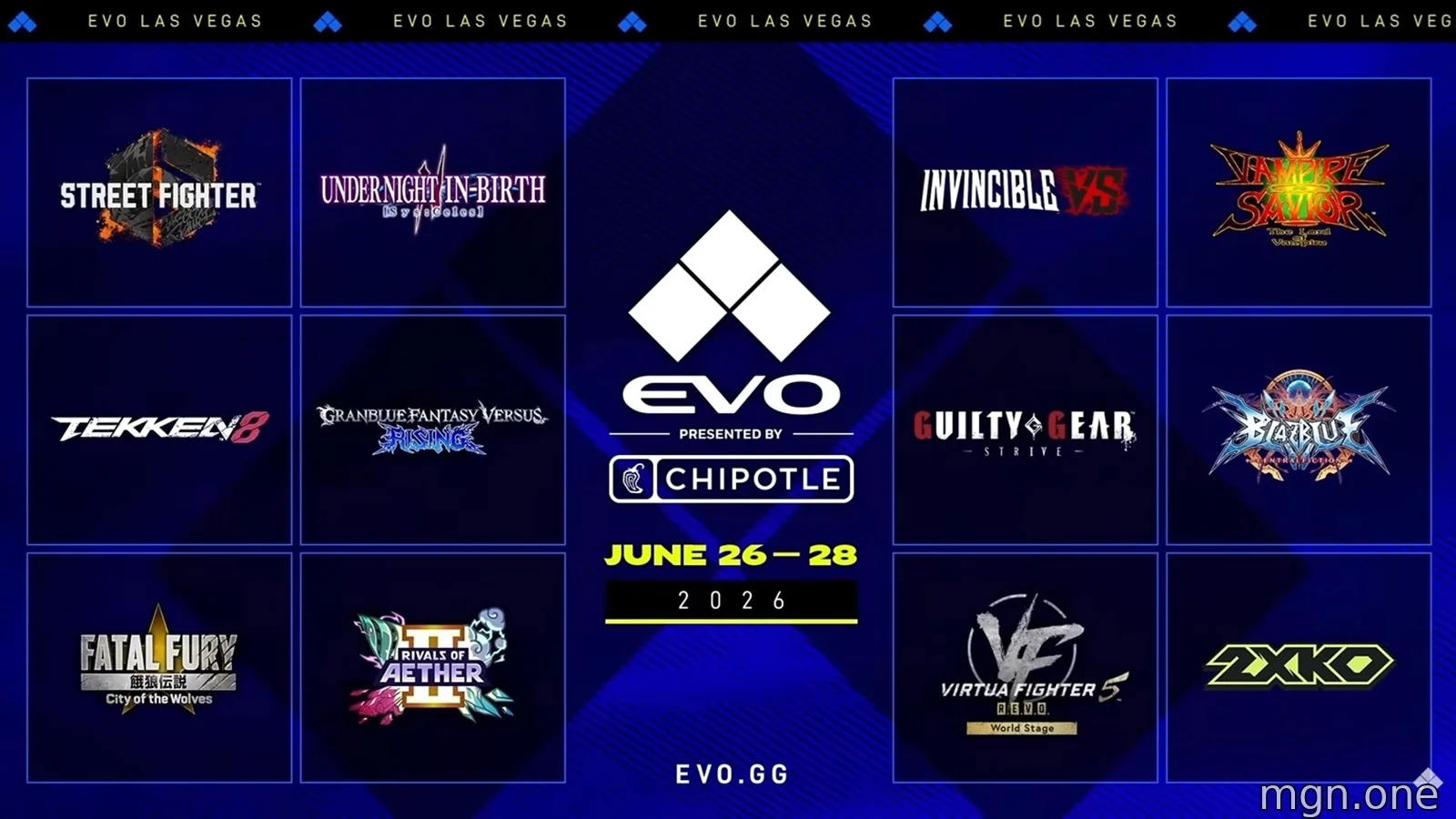 EVO 2026 results - Winners & Top 8