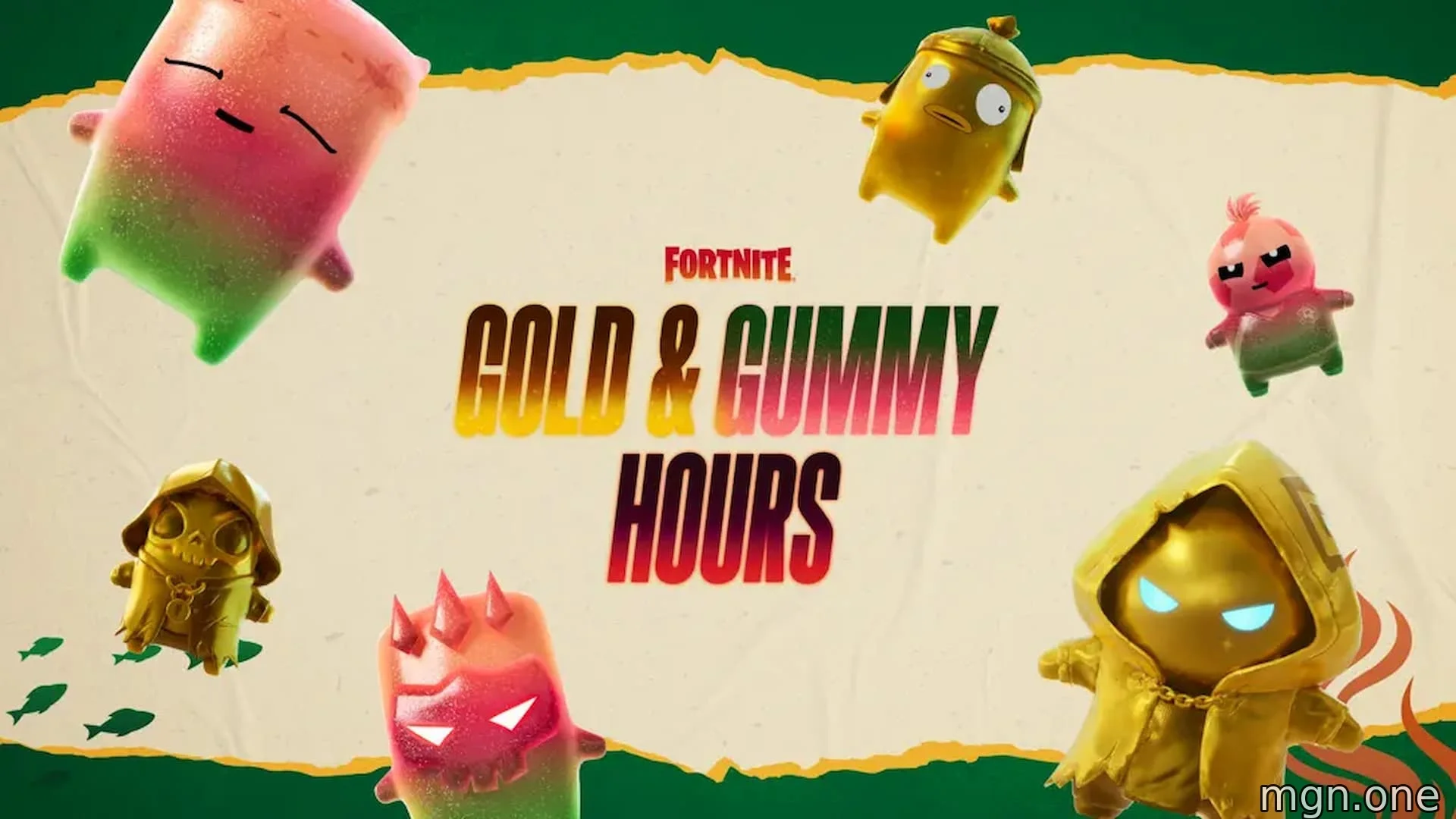 Во сколько проходит «Час золота и жевательных конфет» в Fortnite? What time is Gold and Gummy Hour in Fortnite?